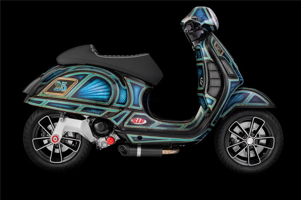 Vespa GTS Super Sport 300 giá lượng tiêu thụ màu sắc